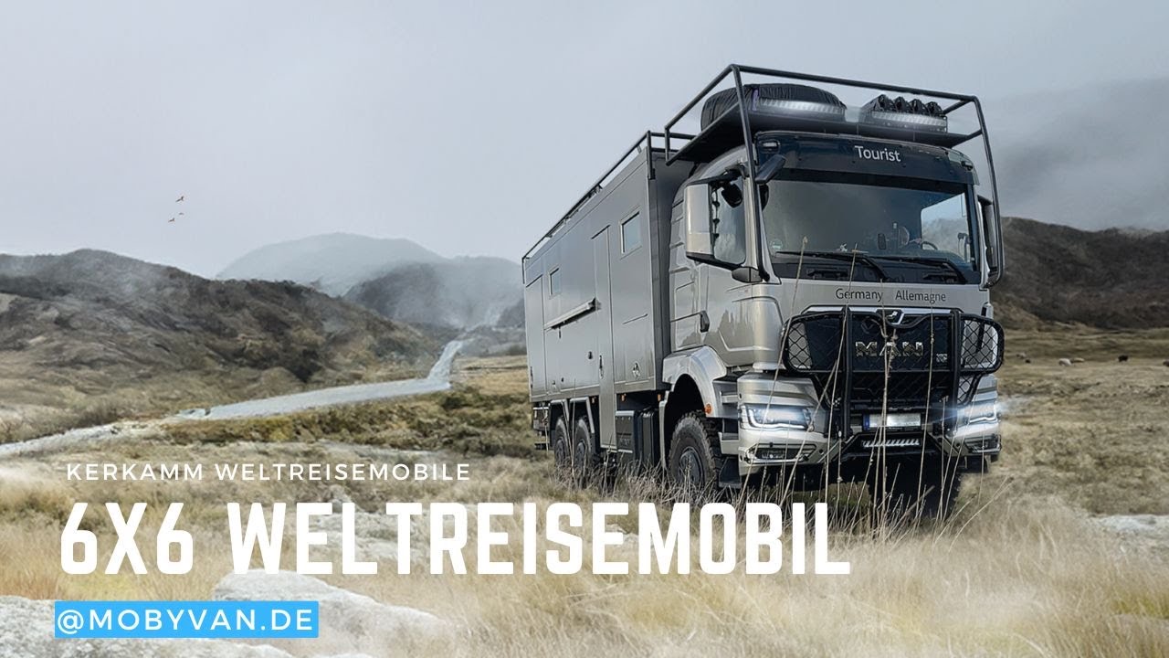 Roomtour durch ein 6x6 WELTREISEMOBIL von Kerkamm