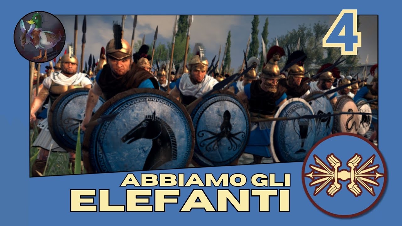 CALPESTATI dagli ELEFANTI - TOTAL WAR ROME 2 | Siracusa ITA #4