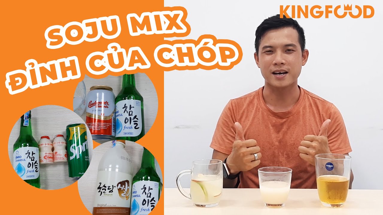 Chill Tại Gia Với Rượu Soju Mix 