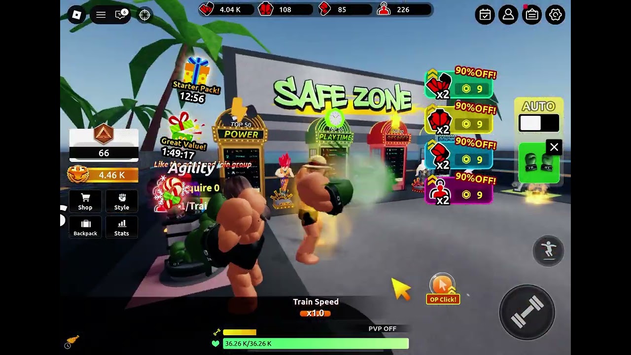 Train to fight (short live🔴)