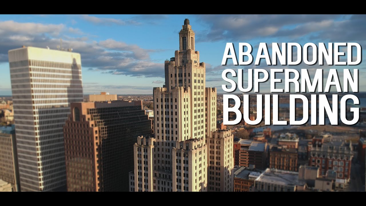 Abandoned Superman Building | Providence, Rhode Island