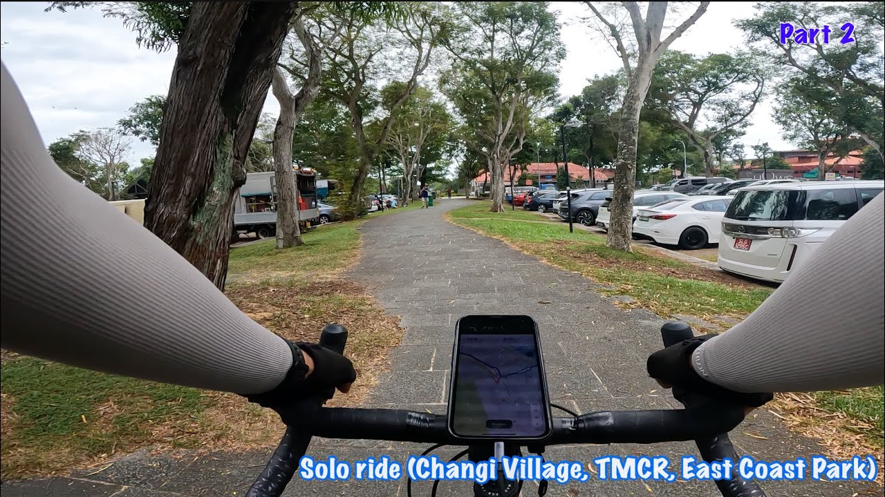 Solo ride (Changi Village, TMCR, East Coast Park)
