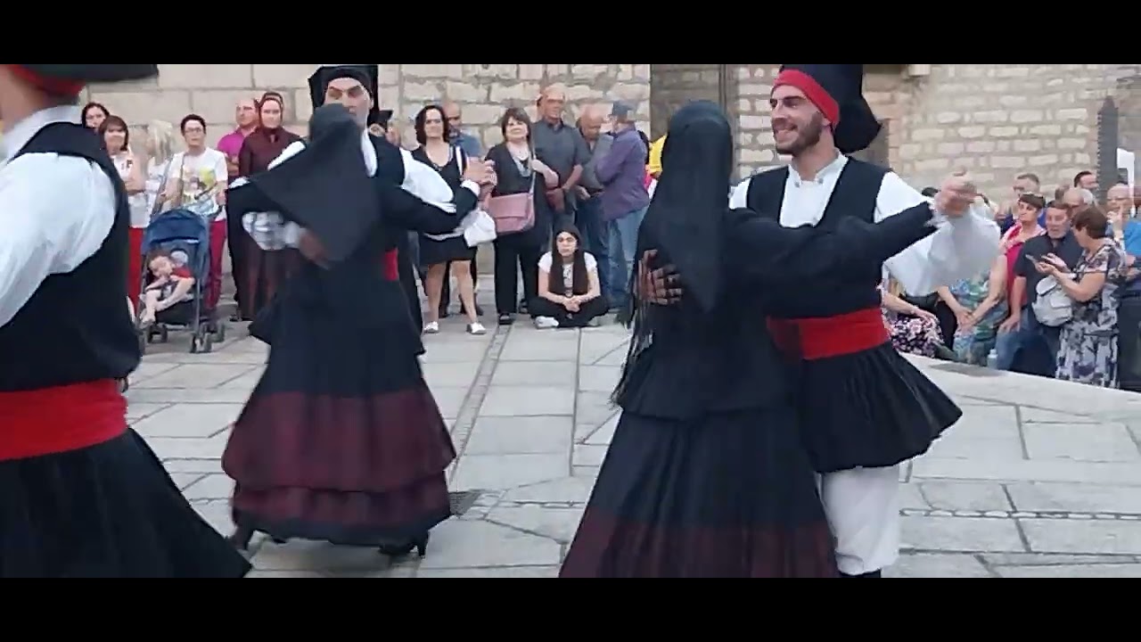 @luras 15 giugno 2025# domos abbeltas #gruppo folk luogosanto #organetto #peppino bande