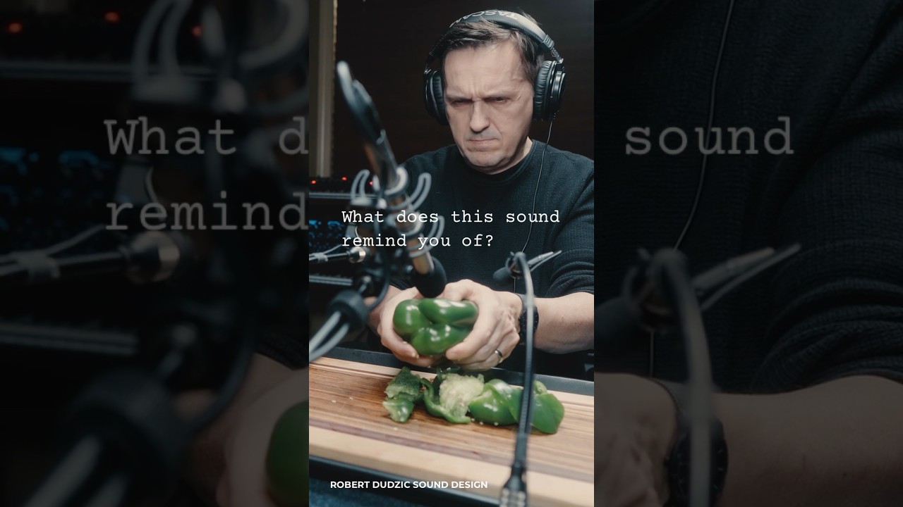 SOUND DESIGN🎧#composer #sounddesign #asmr #recording #microphone #sound #cinematic #gamedev 🫑
