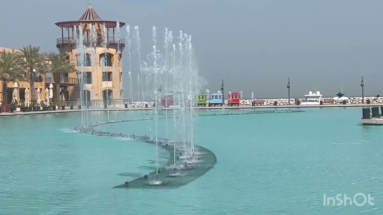 AMAZING WITH RELAXING DANCING FOUNTAIN AT AL-KOUT