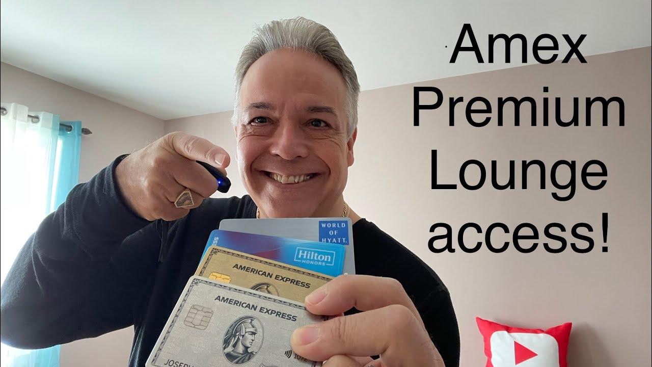Amex Platinum Lounge Access!