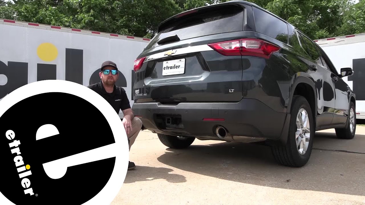 2018 Chevrolet Traverse etrailer Trailer Hitch Receiver: Complete Installation