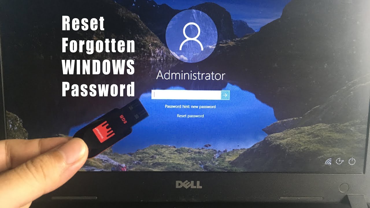 Сброс забытого пароля Windows 10/8/7 с Hiren USB
