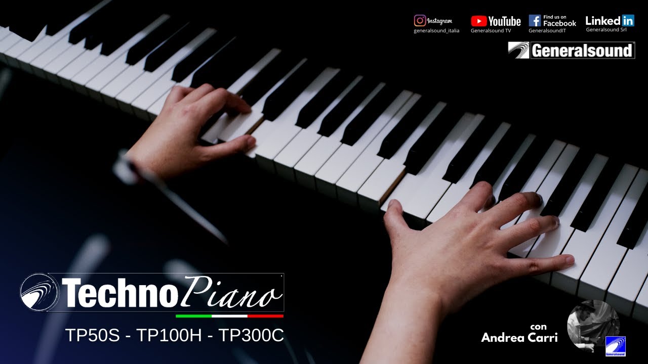 Technopiano: ecco a voi tutta la gamma 2022 (con Andrea Carri) - Generalsound TV