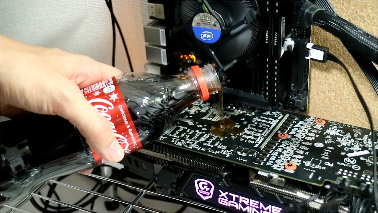 Spill Cork to the Graphics Card - AKIBA PC Hotline!