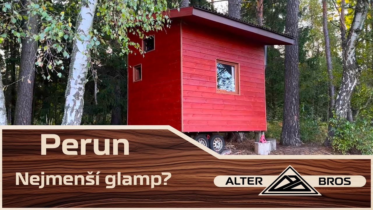 TINY HOUSE : PERUN - NEJMENŠÍ GLAMPING V ČR?