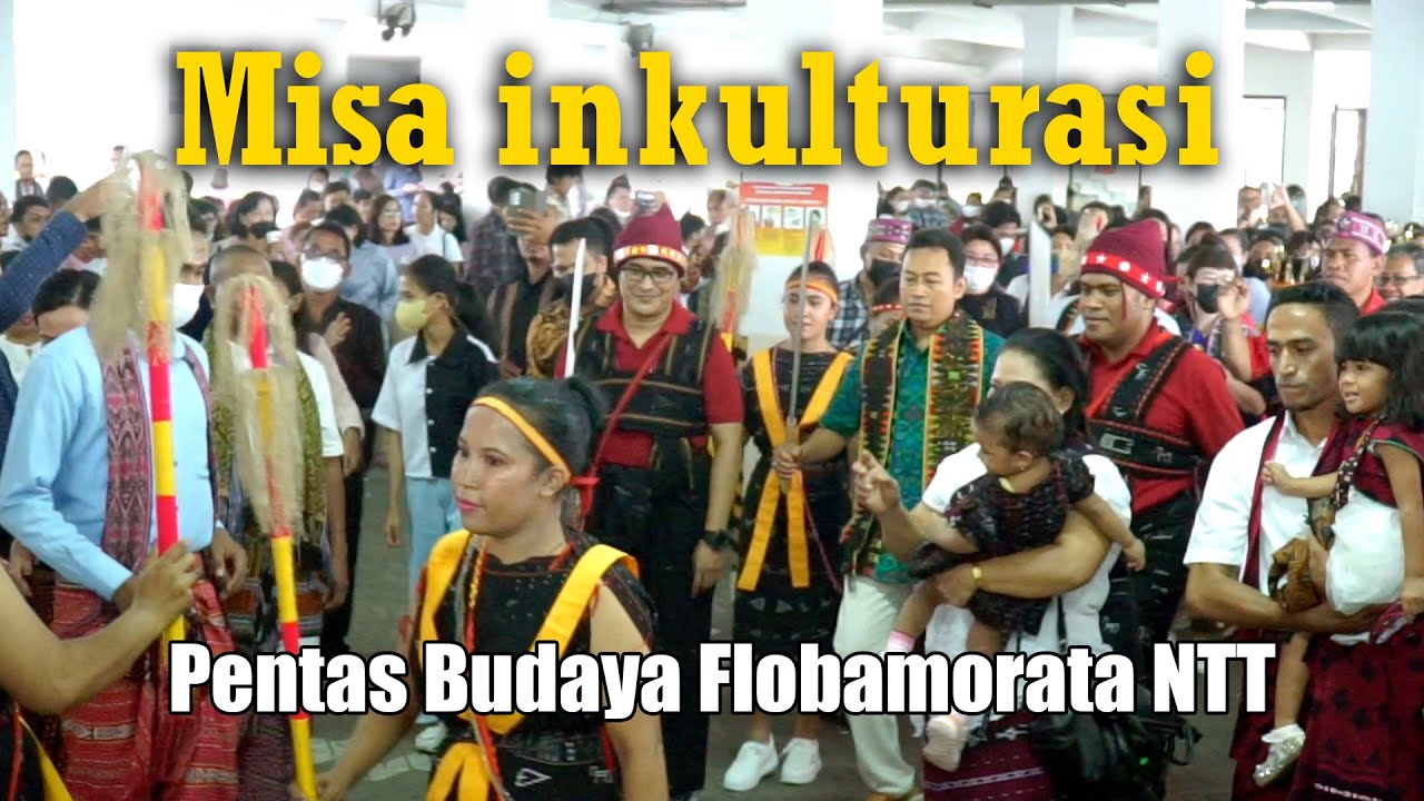 Misa Inkulturasi Budaya NTT ~ Gereja St  Barnabas Paroki Pamulang