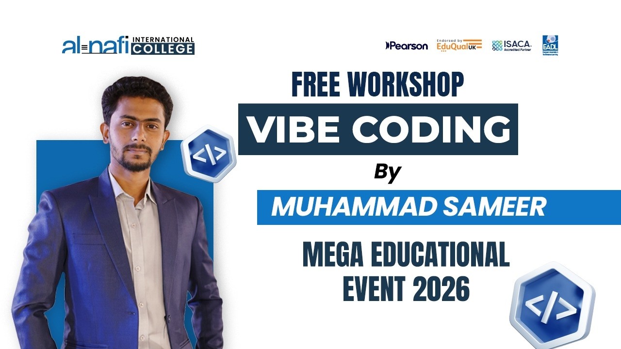 Workshop Vibe Coding By Muhammad Sameer From Mega Educational Event 2026 (Part 02)