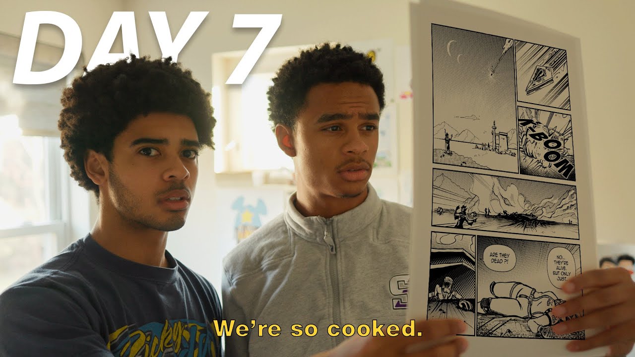 We Tried Making a Manga in 1 week, but filmed it like an Anime