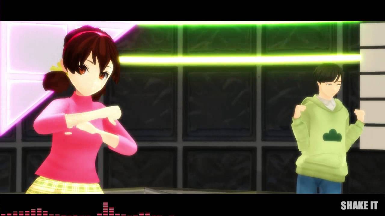[MMD おそ松さん] Shake it! (MODEL TEST)