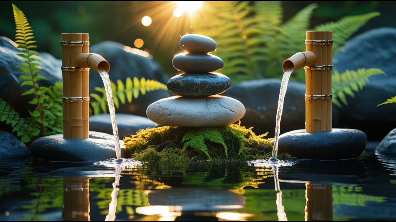 Peaceful Relaxing Piano with Water Sounds  Stop Overthingking, Sleep Music, Stress Relief Music #141