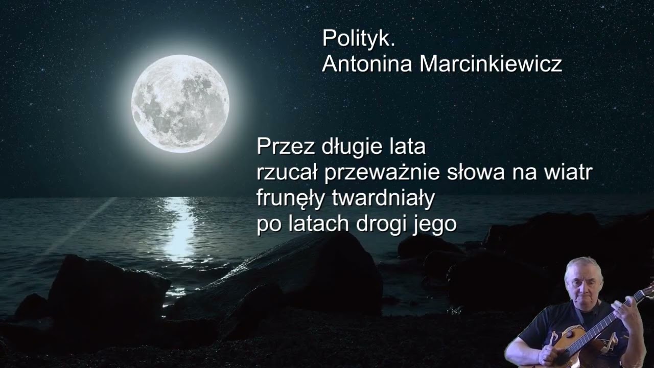 Poezja i muzyka gitarowa. Trzy wiersze. Poetycki nastrój, relaks