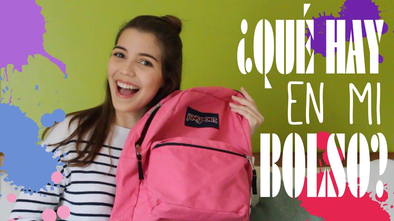 Qué hay en mi BOLSO o MOCHILA de la universidad