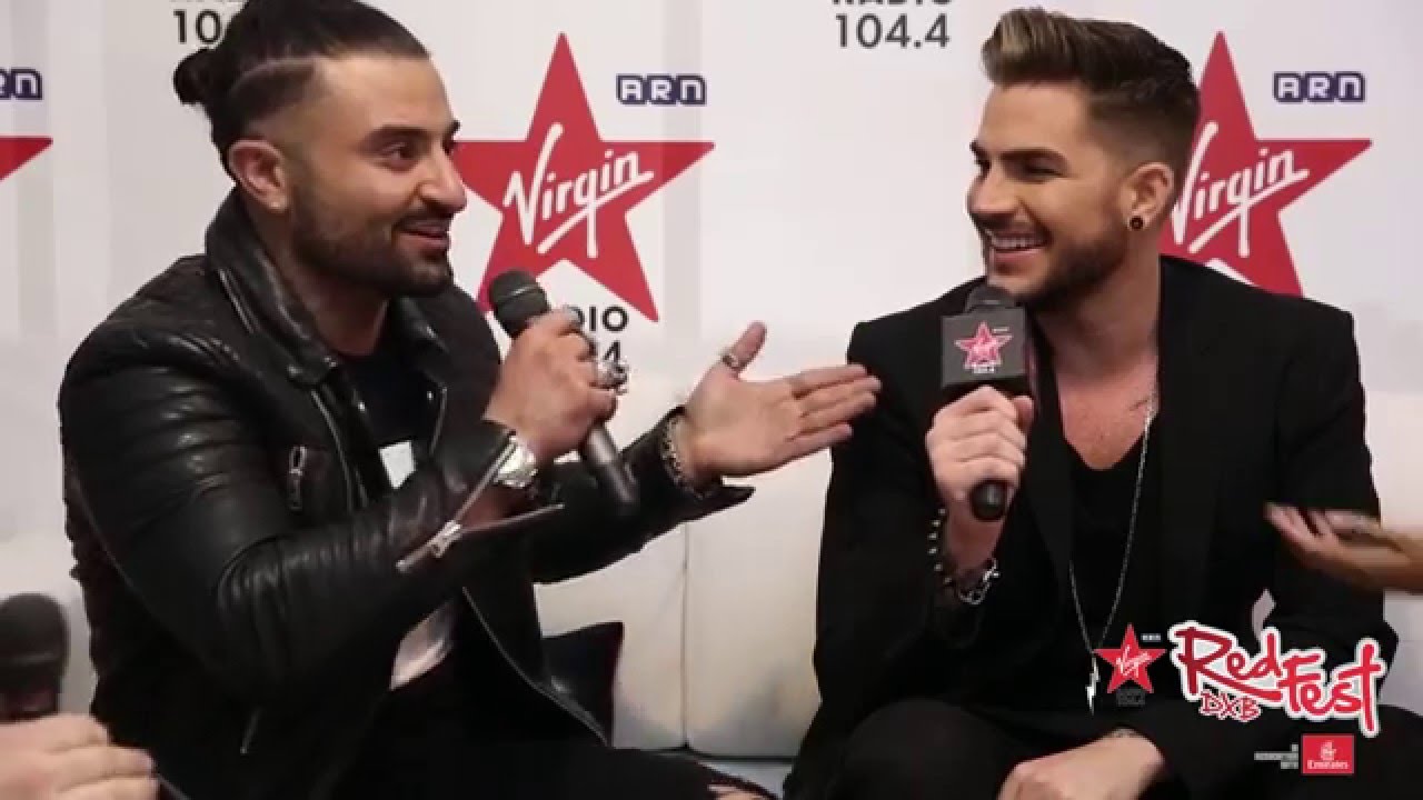 Adam Lambert Interview at RedFestDXB