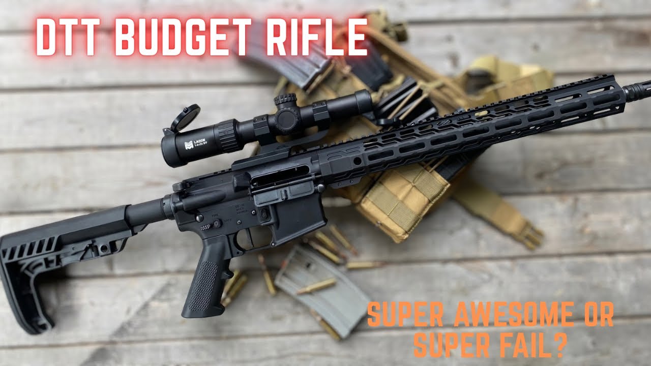 Бюджетная винтовка AR15 / Тактическая команда Delta
