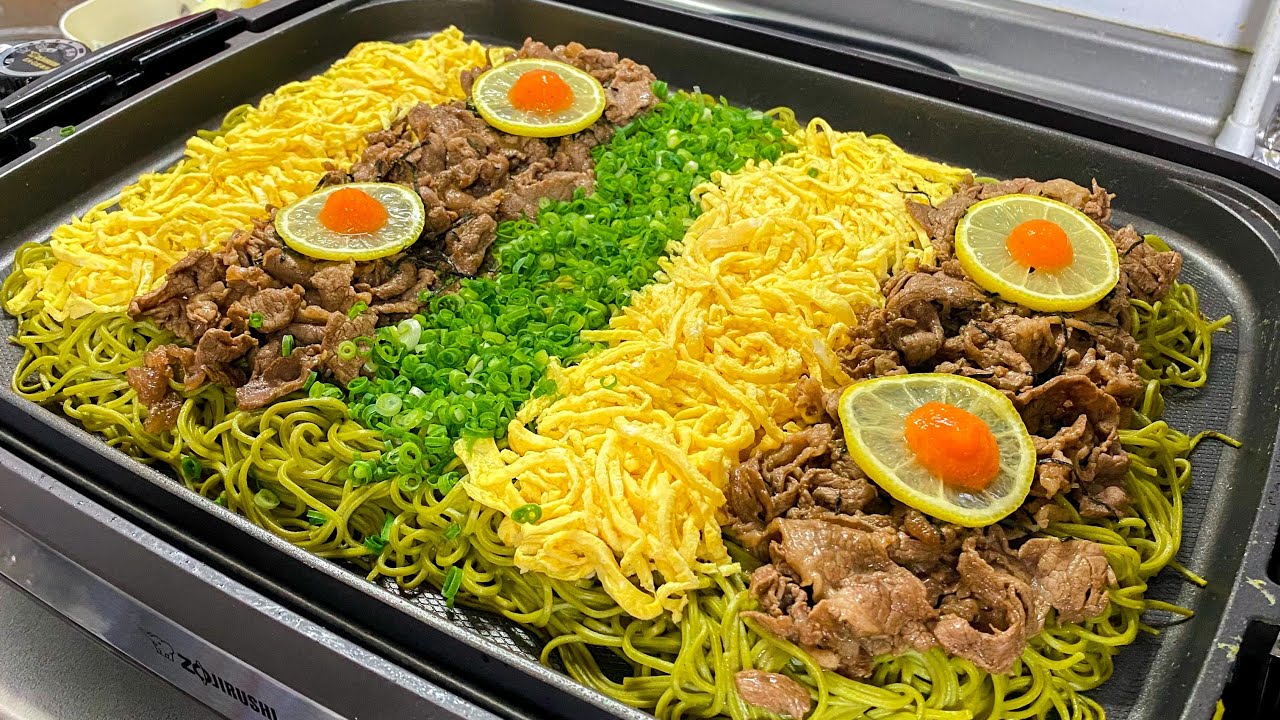 妻と娘にモテたい男が作る昼ごはん【瓦そば】