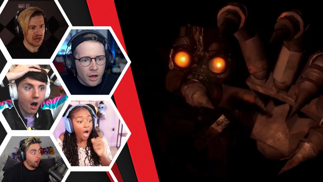 Lets Player's Reaction To The Mimic Revealing Itself - FNAF Security Breach: Ruin