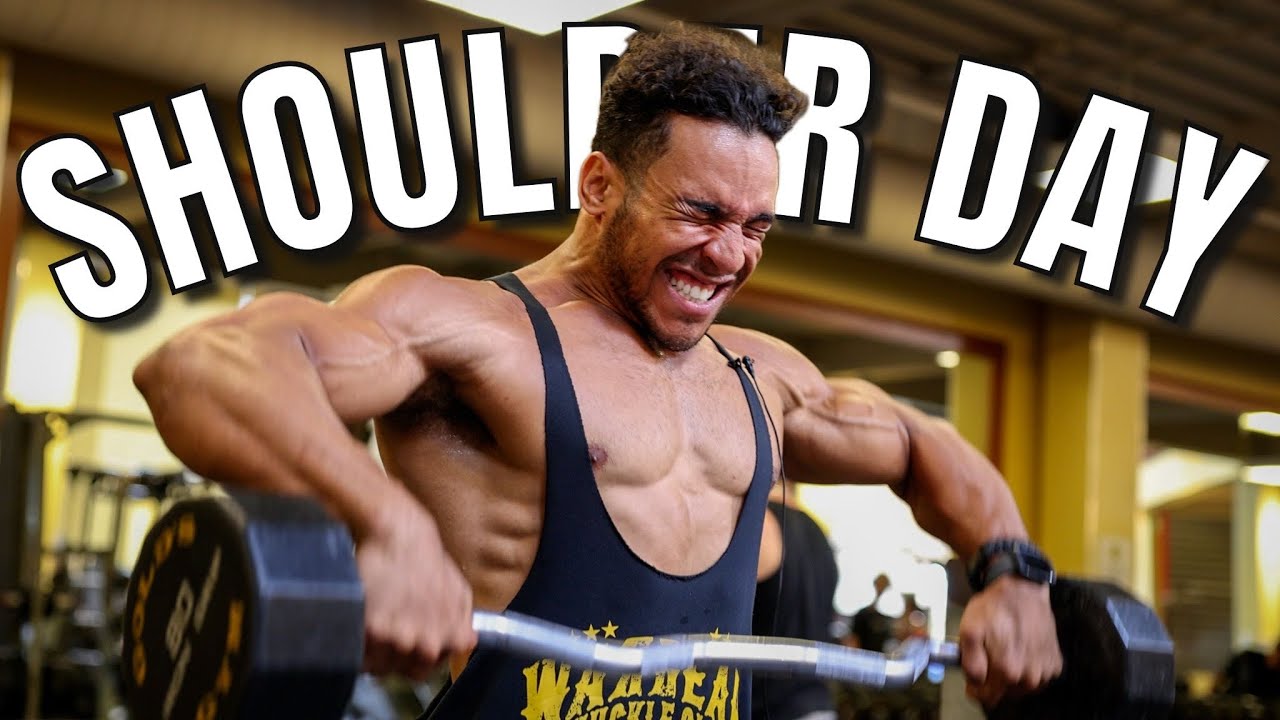 ROAD TO PRO EP. 1 | SHOULDER DAY AND PREP MEALS