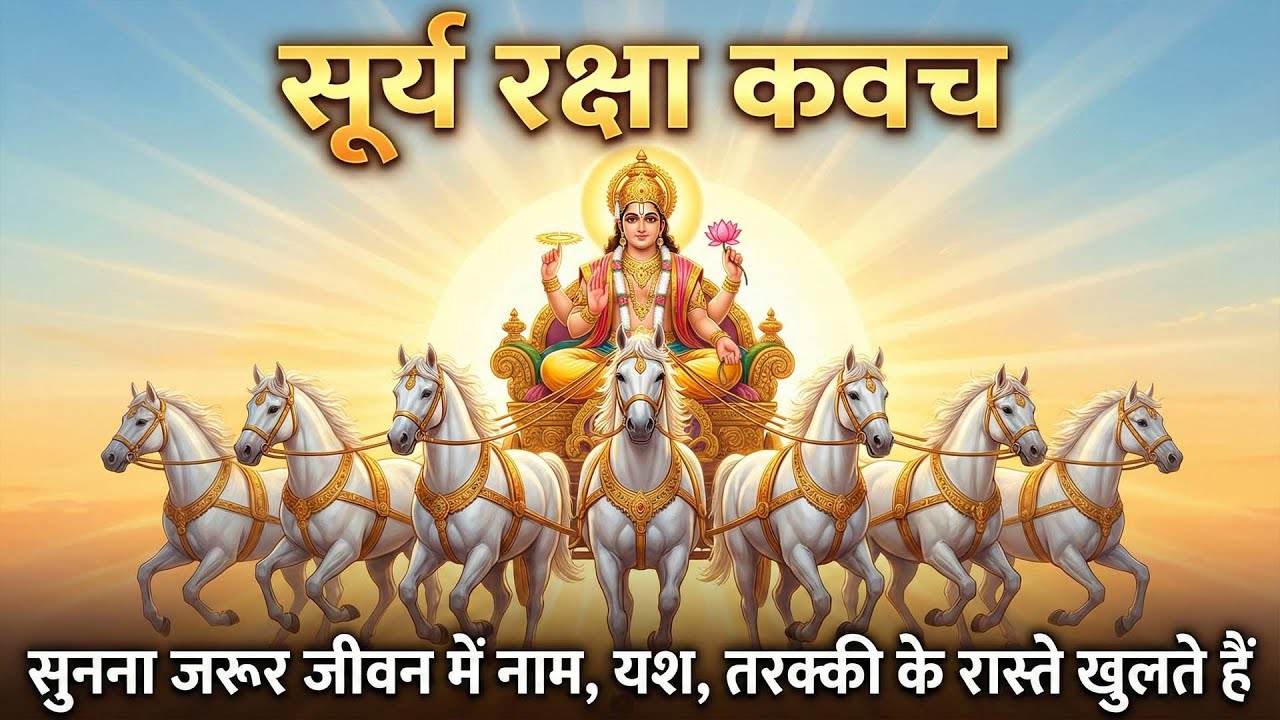 सूर्य रक्षा कवच | Surya Raksha Kavach | नाम, यश और तरक्की के रास्ते खोलने वाला शक्तिशाली पाठ