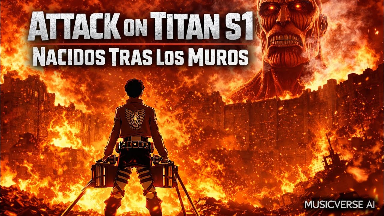Nacidos Tras los Muros - Attack on Titan S1 | Rap de Ataque a los titanes (Anime rap) 