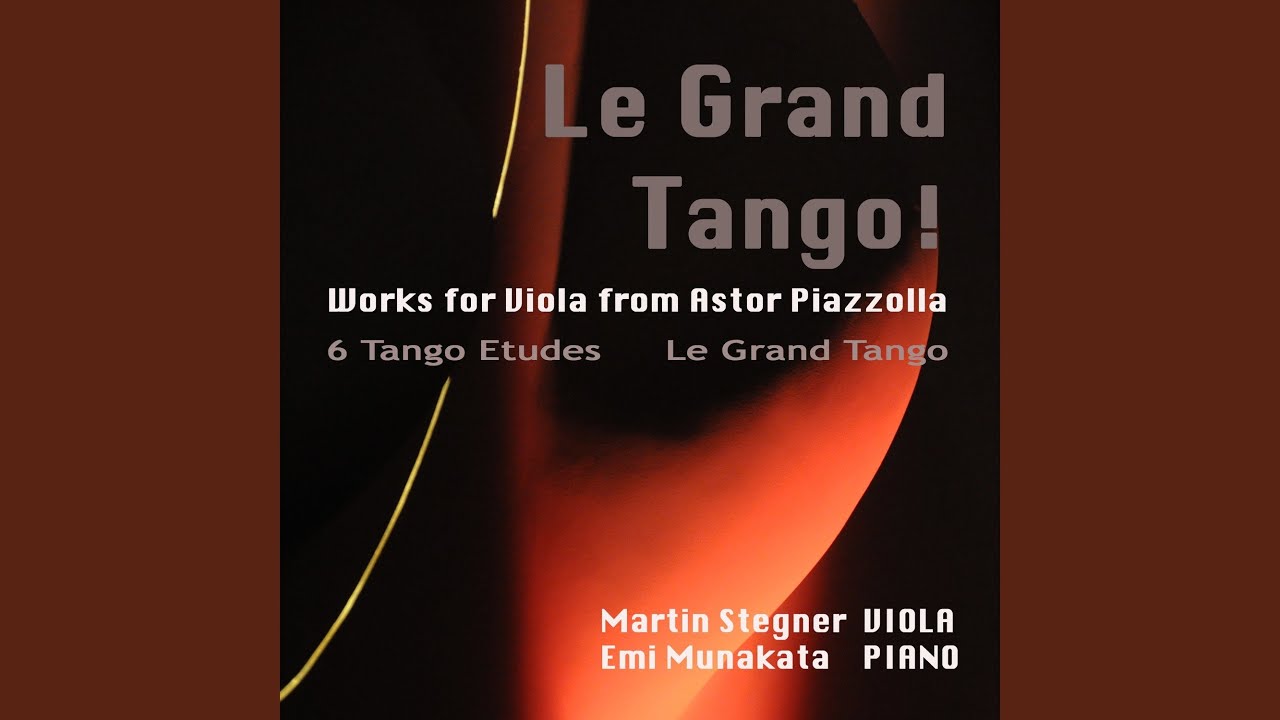 A. Piazzolla: 6 Tango Etudes For Viola Solo, Nr.2