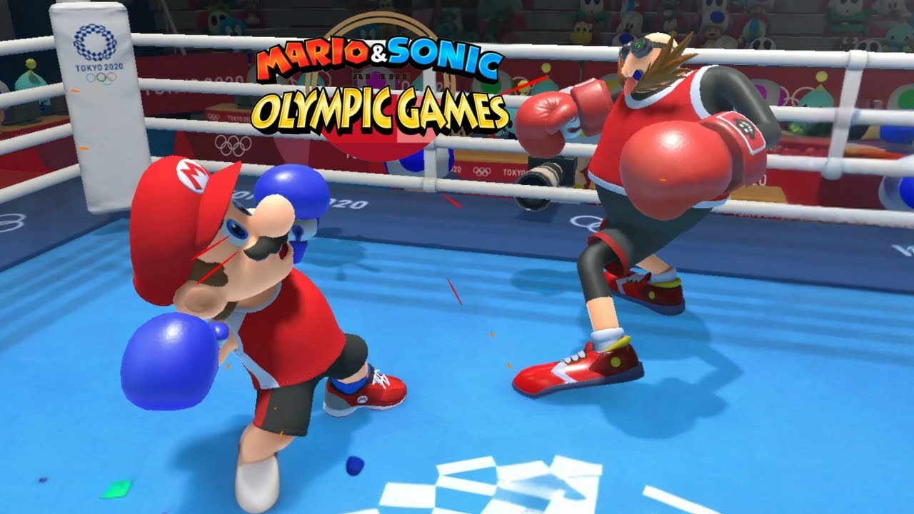 Boxing Hard Gameplay Mario & Sonic At The Olympic Games Tokyo 2020 Mario Sonic Luigi Metal Sonic Pea