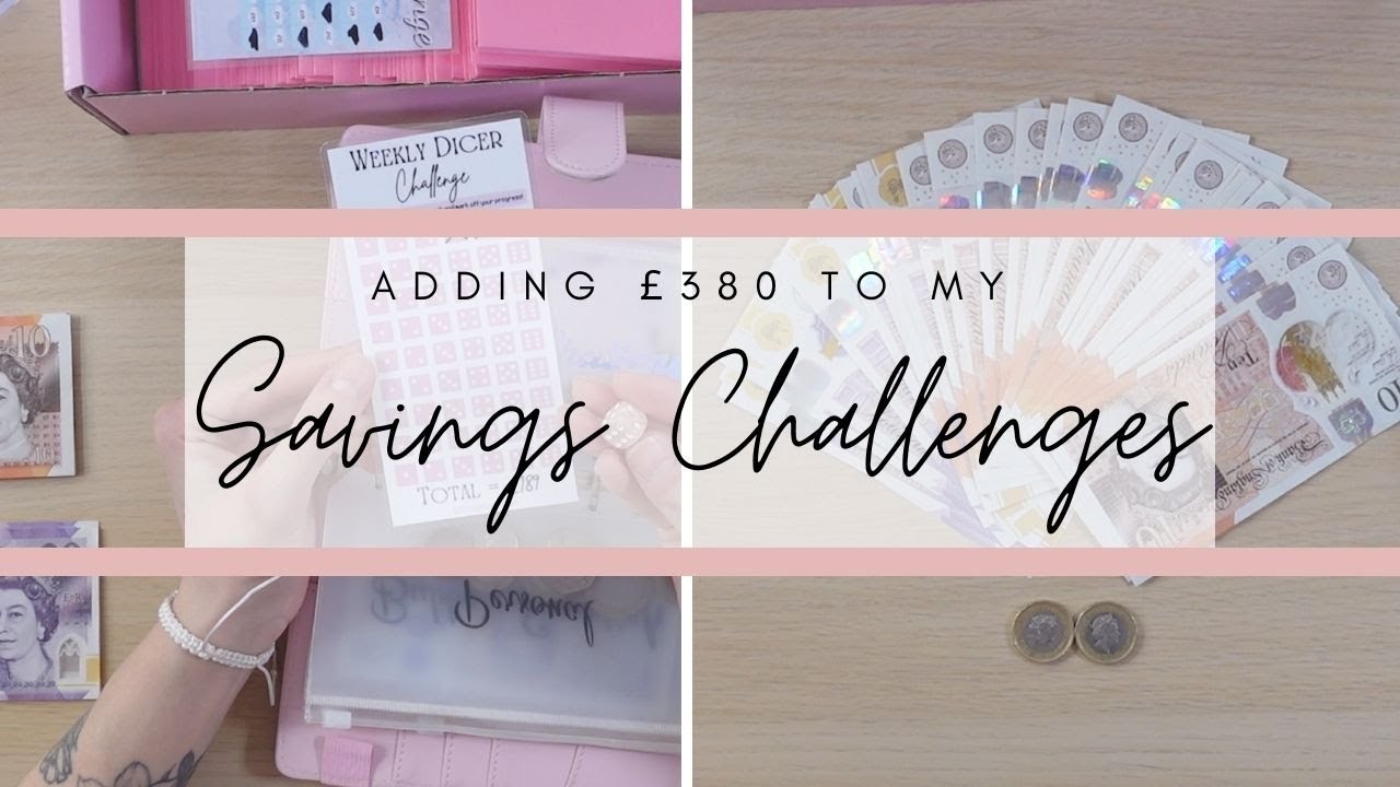 Adding £380 To My Savings Challenges! | Savings Cash Stuffing | BudgetWithDee