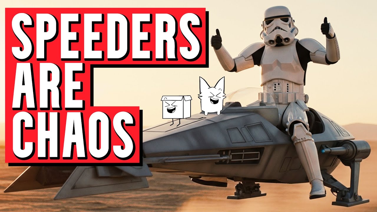Star Wars Speeders - Brilliant or Catastrophic? | Star Wars Tech Explained