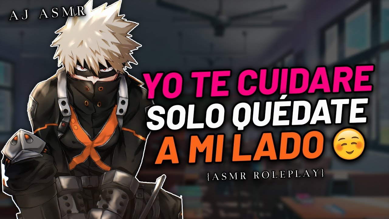 BAKUGO TE SALVA LA VIDA Y TE PROTEGE | ASMR Roleplay | Bakugo ASMR | ASMR Anime Español