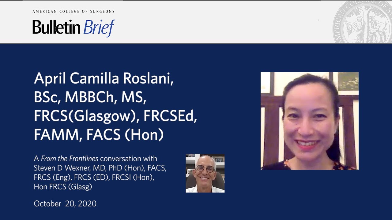 New Honorary Fellow Reflects on the Appeal of ACS to International Surgeons