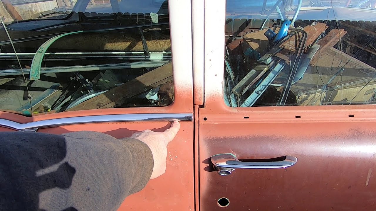 1955, 1956, 1957 Chevy 210 series four door custom trim tip