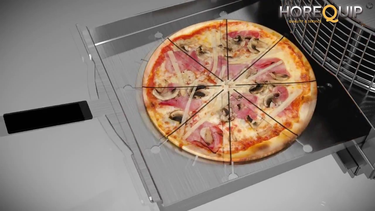 Cortador automático de pizzas