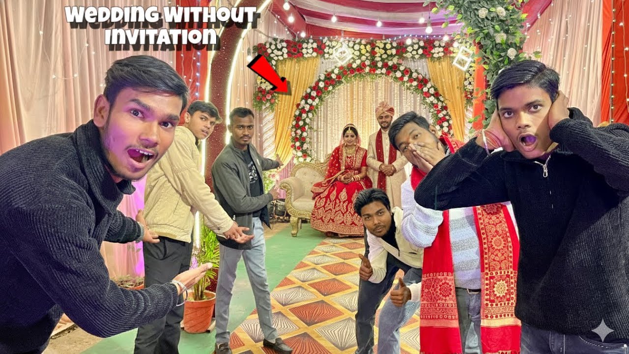 Going To A Stranger’s Wedding Without Invitation 😍 | बिन बुलाये शादी में 😤हालत ख़राब हो गई 