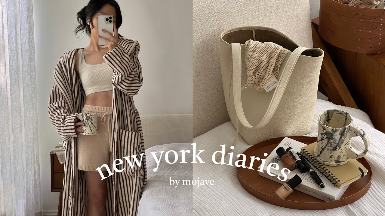 뉴욕 브이로그🗽직장인 일상 | 이젠 가을 | 로컬 치즈샵 | 셀프 네일 하고 | 집에서 버터넛 스쿼시 오븐구이 | 뉴욕 공립 도서관 | 르멘트 [Eng sub]