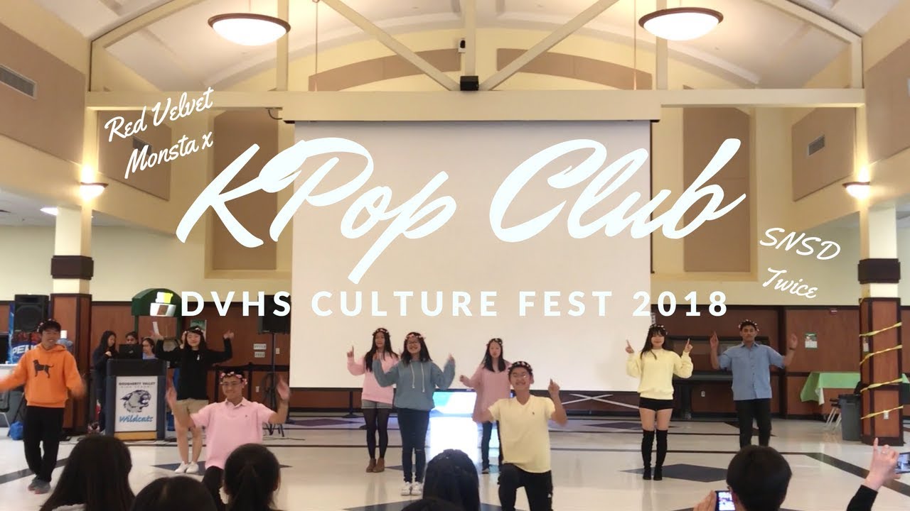 DVHS Kpop Club @ 2018 culture fest