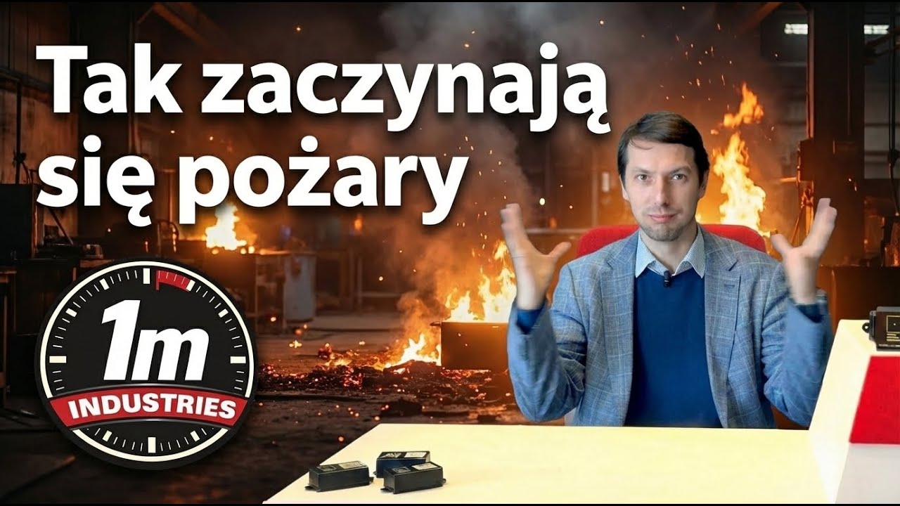 Prace pożarowo niebezpieczne i brak nadzoru. Jak dochodzi do pożaru. 1-minute Industries #02