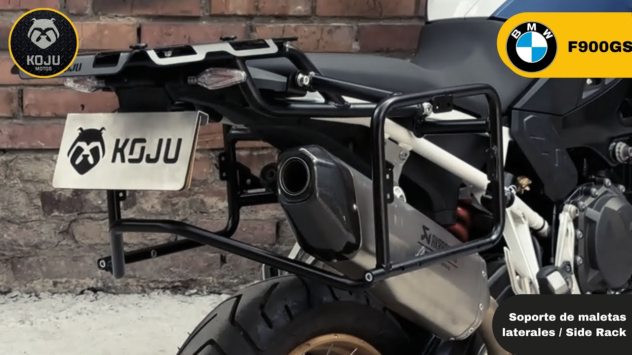 🔧🧰 BMW F900 GS: Soporte de maletas laterales / Side Rack - KOJU