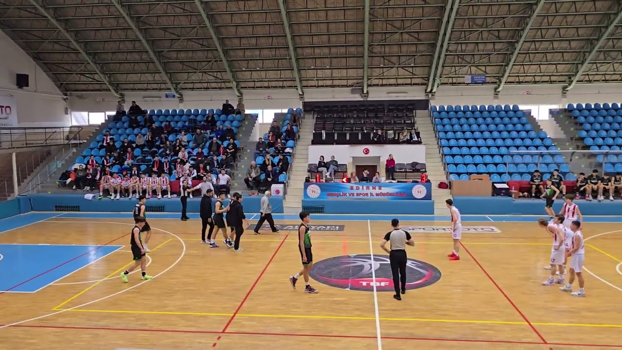 Kocaeli Daçka - Edirne M&M  Basketbol 🏀 U16 1. Bölge (Edirne) Şampiyonası Basketbol Maçı -18.02.2025
