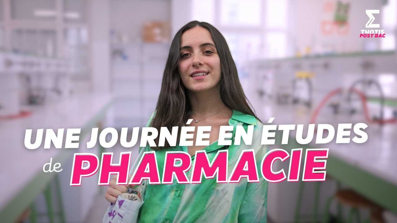 Une journée en études de pharmacie