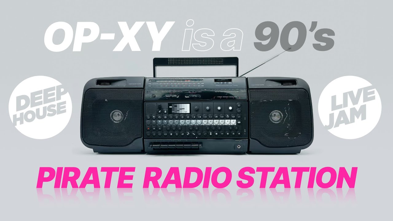 OP-XY is a 90's Pirate Radio Station