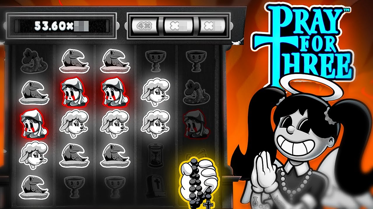 I BOUGHT BONUSES ON THE NEW PRAY FOR THREE SLOT... 13,333X POTENTIAL!! (Bonus Buys)