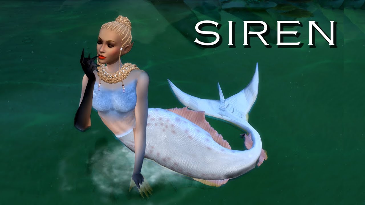 Siren Alaska Mermaid Tail - The Sims 4 CC spotlight