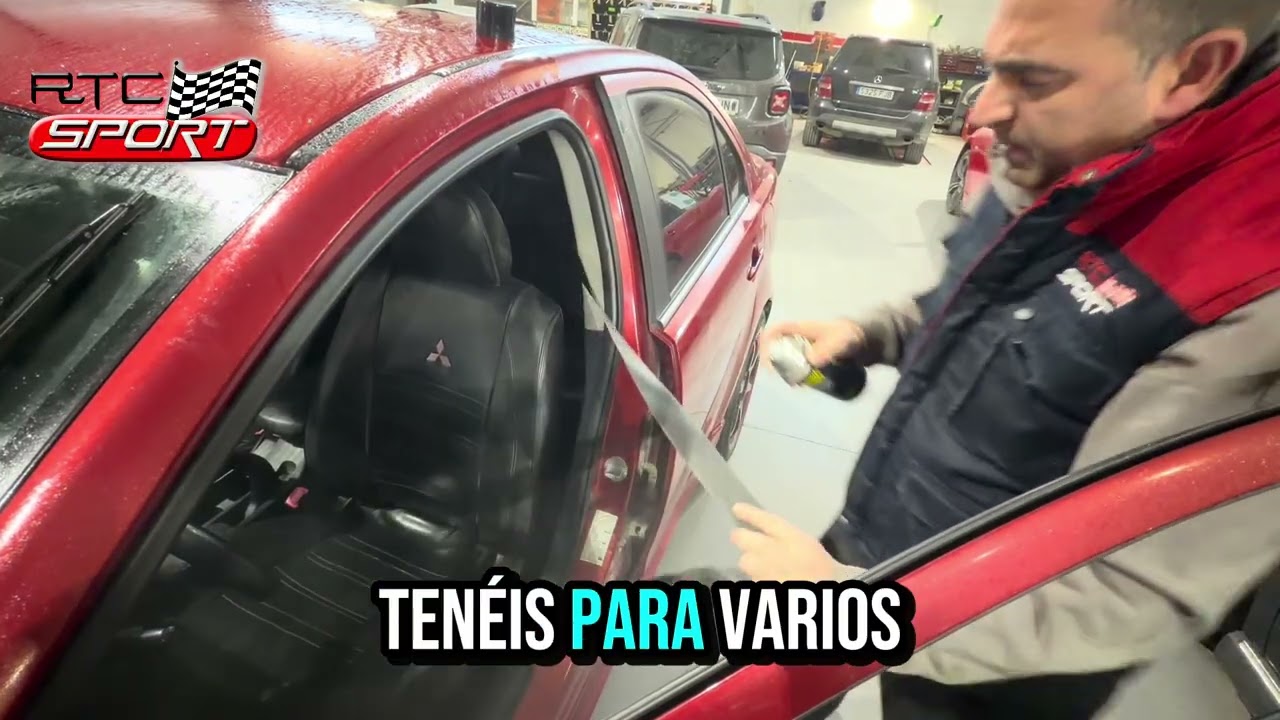 ✅ Os mostramos la solución en este LANCER para los cinturones en mal estado o acartonados