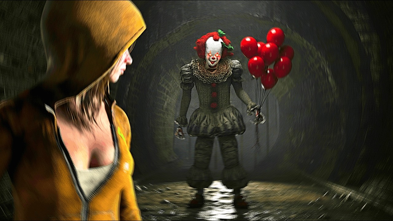 [PENNYWISE HORROR GAME] IT - Full Gameplay (SHORT HORROR GAME)