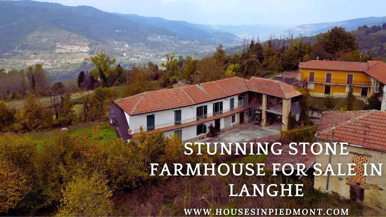 Farmhouse with Land for Sale | Prunetto, Langhe UNESCO Hills | Piedmont, Italy